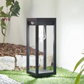 Lindby Smart LED napelemes talapzatvilágítás Enea, érzékelő, CCT, RGB kép