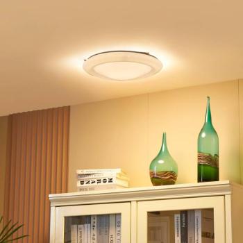 Lindby Thejesa LED mennyezeti lámpa, Ø 41 cm, RGBW kép