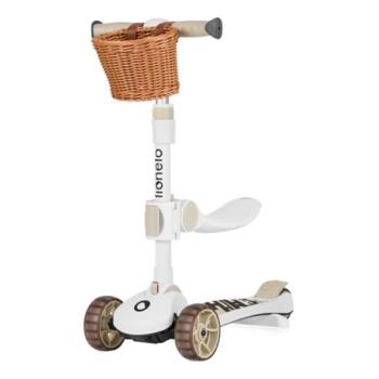 Lionelo Lionelo FRANKY 2v1 gyerek roller fehér/beige  kép