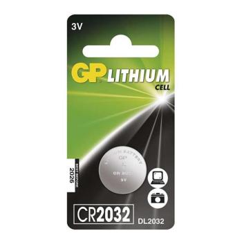  Lítium gombelem CR2032 GP LITHIUM 3V/220 mAh  kép