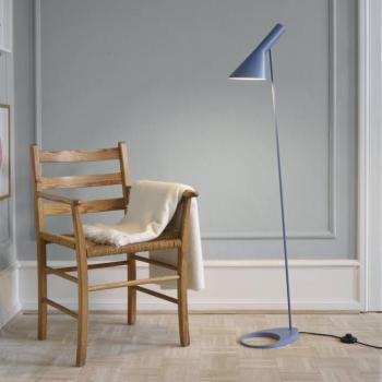 Louis Poulsen AJ design állólámpa kék-szürke kép