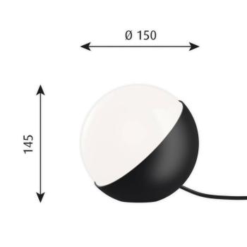 Louis Poulsen VL Studio lámpa fekete, Ø 15 cm kép