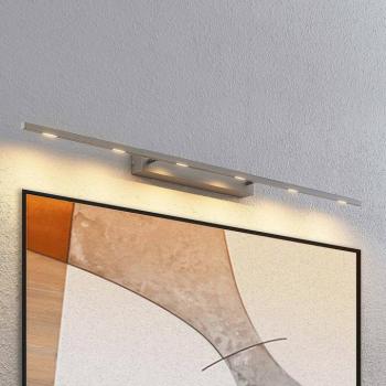 Lucande Alexis LED képlámpa 118 cm matt nikkel kép