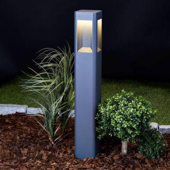 Lucande LED-es útvilágító lámpa Annika, antracit, fém, 80 cm kép