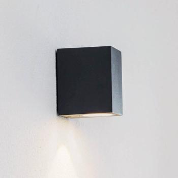 Lucande LED kültéri fali világítás Tavi, antracit, 9,5 cm, IP54 kép