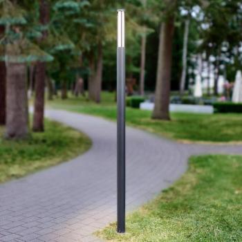 Lucande LED kültéri világítás Sidny, 220 cm, antracit, IP54 kép