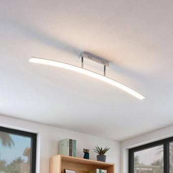 Lucande LED mennyezeti lámpa Lorian, 99 cm, króm, fém kép