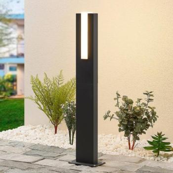 Lucande LED ösvény világítás Virgalia, 65 cm, IP65, antracit kép