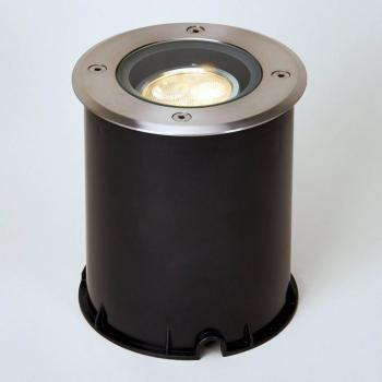 Lucande LED padlóbeépített padlófény Jos, kerek, forgatható, IP67 kép