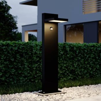 Lucande LED pillér világítás Silvan, 65 cm, érzékelő, antracit kép