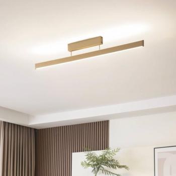 Lucande Smart LED mennyezeti lámpa Mylosh, arany, CCT, Tuya kép