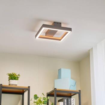 Lucande Smart LED mennyezeti lámpa Tjado, 30 cm, fehér, RGBW kép