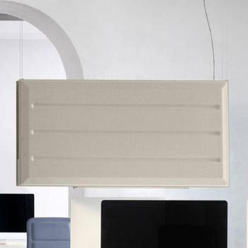 Luceplan Diade LED-es függőleges bézs LED-es függőleges lámpa 120cm kép