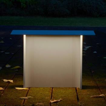 Luceplan Fienile LED lámpa 32cm világosszürke kép