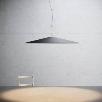 Luceplan Koinè LED-es függőlámpa 927 Ø55cm fekete kép