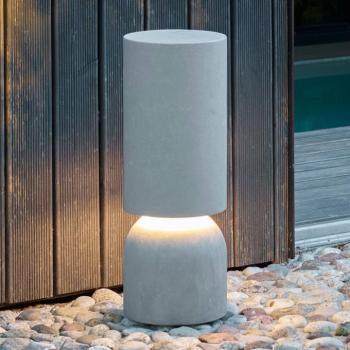 Luceplan Nui B LED-es teraszvilágítás betonból DALI kép