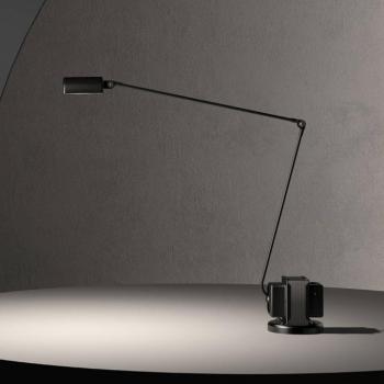Lumina Daphine LED asztali lámpa 3,000K, fekete kép