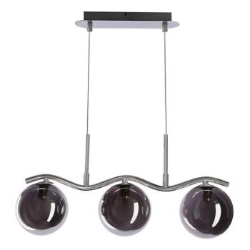  LUMOS kábeles csillár 3xG9/20W/230V füstös fekete  kép