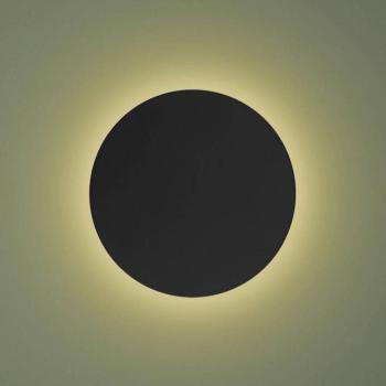 Lunia Új fali lámpa, fekete, Ø 40 cm kép