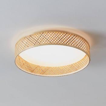 Luppineria bambuszhálós LED mennyezeti lámpa Ø 38cm kép