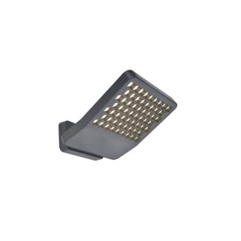 LUTEC ATLANTIS medium LED fali lámpa , sötétszürke , 24W , 3200lm , természetes fehér, IP54 kép