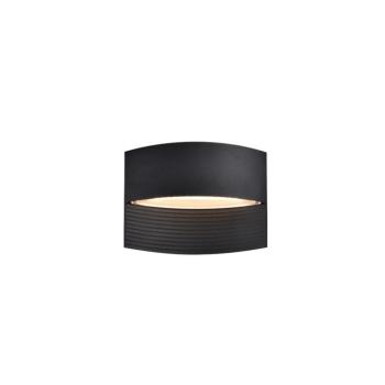 LUTEC LOTUS LED falilámpa , 8.5W , matt fekete , IP54 kép