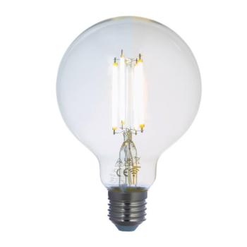 LUUMR Intelligens LED izzó világos E27 G95 7W Tuya WLAN CCT kép