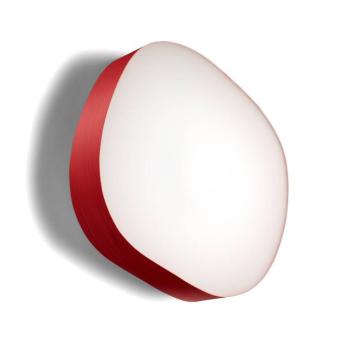 LZF Guijarro Large LED fali lámpa, piros kép