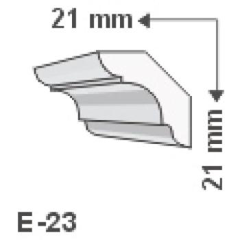 Marbet E-23 , Beltéri díszléc , 2 m/db kép