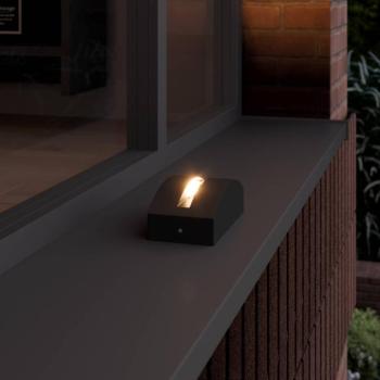 Marka LED kültéri lámpa, sötétszürke alumínium kép