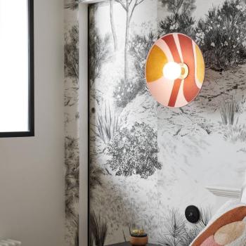 MARKET SET Sonia Laudet fali lámpa Ø 40 cm rózsaszínű kép