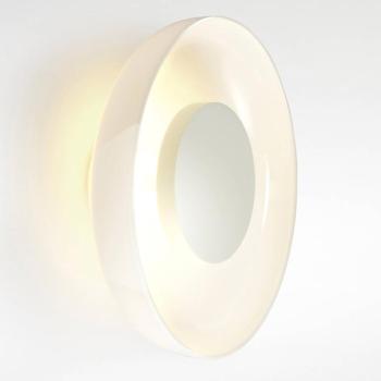 MARSET Aura LED-es fali lámpa, Ø 25 cm, opálos kép