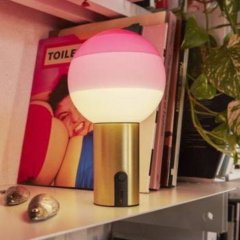 MARSET Dipping Light akkus asztali rózsaszín/réz kép