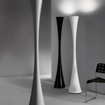 Martinelli Luce Biconica LED állólámpa 180 cm fehér kép