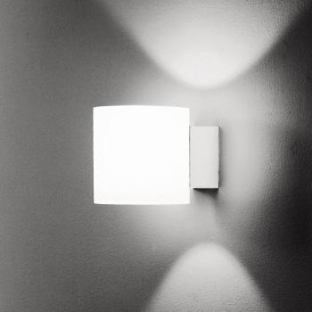Martinelli Luce cső fali lámpa, 10 cm-es üvegernyő kép