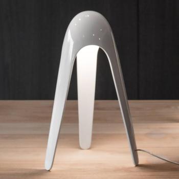 Martinelli Luce Cyborg LED asztali lámpa, fehér kép