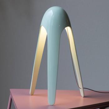 Martinelli Luce Cyborg LED asztali lámpa, kék kép