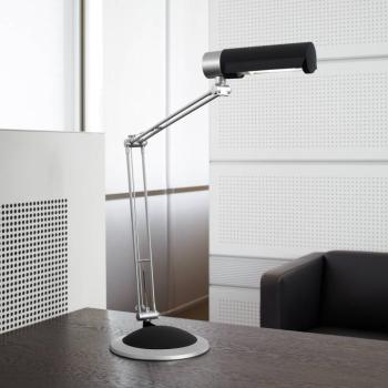 MAULoffice asztali világítás, fekete/ezüst, magasság 56 cm, fém kép