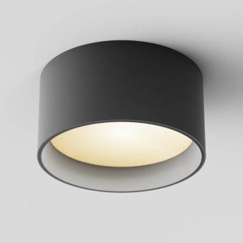 Maytoni LED-es Vega downlight, fekete, Ø 14 cm, 15W, alumínium kép