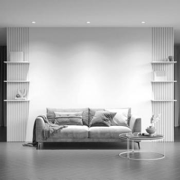 Maytoni Yin LED-es süllyesztett lámpa, IP20, 3000K, triac, fehér kép