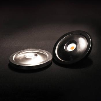 Megatron Brighteye GX53 7W 2,700K Ø11.2cm fekete kép