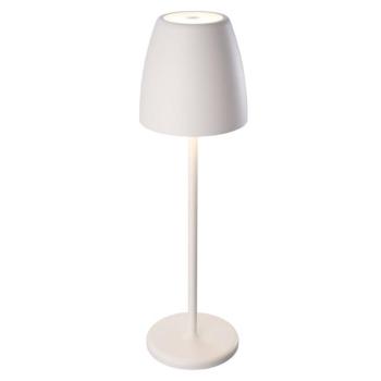 Megatron Tavola LED akkus asztali lámpa, fehér kép