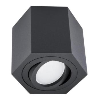  Mennyezeti lámpa ARENO 1xGU10 / 30W / 230V fekete  kép