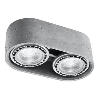  Mennyezeti lámpa BASIC AR111 2xGU10/40W/230V beton  kép