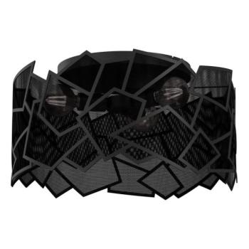 Mennyezeti lámpa CAMO 3xE27/15W/230V fekete  kép