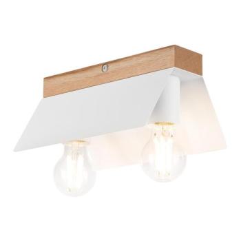  Mennyezeti lámpa ESME 2xE27/15W/230V fehér/tölgy  kép