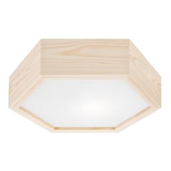  Mennyezeti lámpa HEX NATURAL 1xE27/60W/230V á. 32 cm fenyő  kép