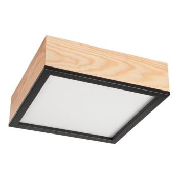  Mennyezeti lámpa NATURAL SQUARE 2xE27/15W/230V 31x31 cm fenyő/fekete  kép