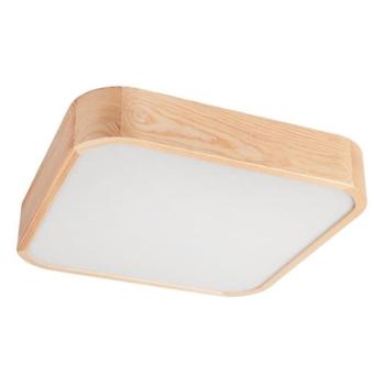  Mennyezeti lámpa NATURAL SQUARE 4xE27/15W/230V 45x45 cm fenyő  kép