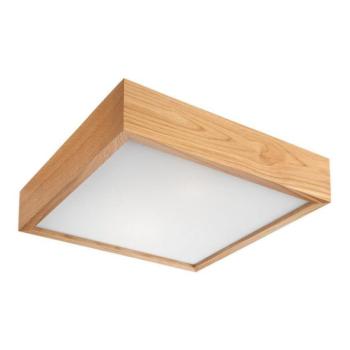  Mennyezeti lámpa OAK SQUARE 1xE27/60W/230V tölgy 27,5 cm  kép